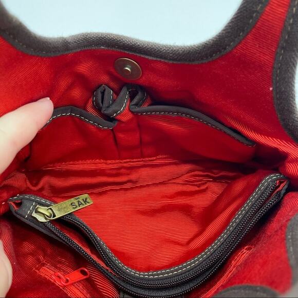 The Sak Vintage Striped Small Handbag - Picture 13 of 13